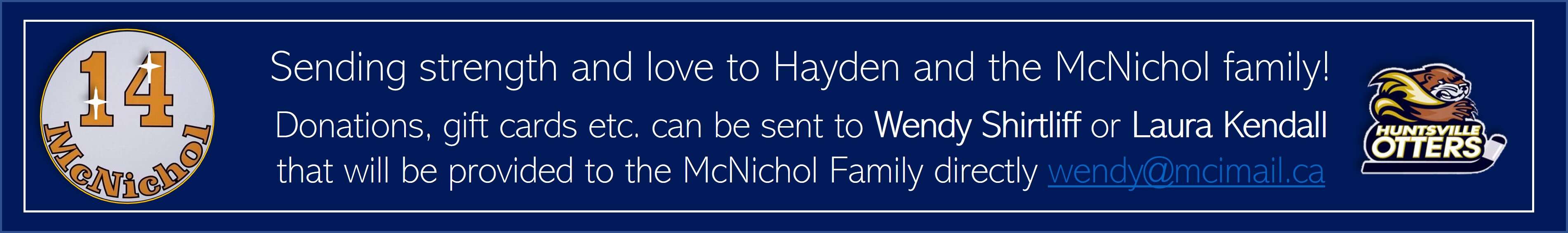 Support for McNichol Family